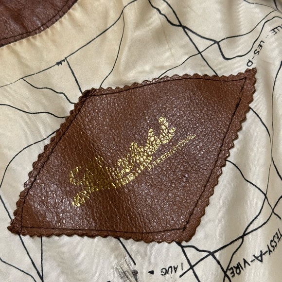 Vintage 70’s Brown Leather Jacket - Picture 9 of 10